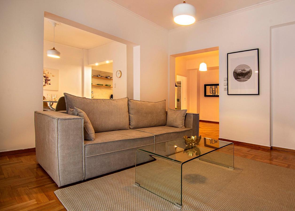 Elegant, Spacious & Minimalist Aptm W/Balcony Leilighet Athen Eksteriør bilde